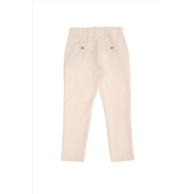 Erkek Çocuk Camel Kanvas Pantolon