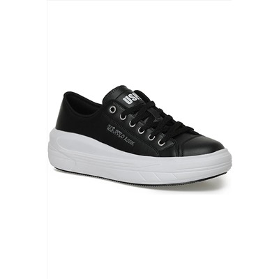 U.S. Polo Assn. U.S. Polo Assn Siyah Beyaz 3W Cleme Pu Kadın Günlük Spor Ayakkabı ALTND000001174