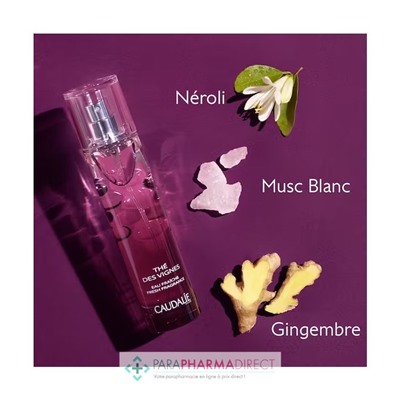 Caudalie Thé des Vignes - Coffret Noël "Obsession Thé des Vignes"