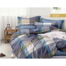 Постельное белье Зима-Лето из поплина с окантовкой ЗЛПО29-1466