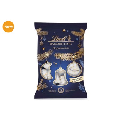 Lindt Baumbehang Doppelmilch 200g