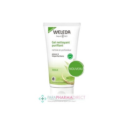 Weleda Saule Gel Nettoyant Purifiant BIO 100ml