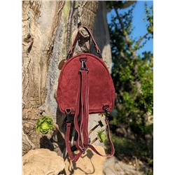 AB.Zapatos · 3202 · Granate+AB.Z · Pelle · mochila serraje (610) GRANATE АКЦИЯ