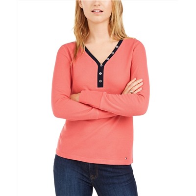 Tommy Hilfiger Waffle-Knit Top