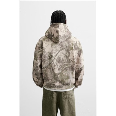 ABSTRACT PRINT HOODIE