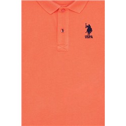 Erkek Çocuk Somon Basic Polo Yaka T-Shirt