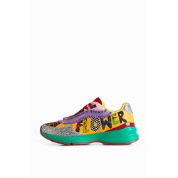 Sneakers patchwork Flower Johnson Hartig
