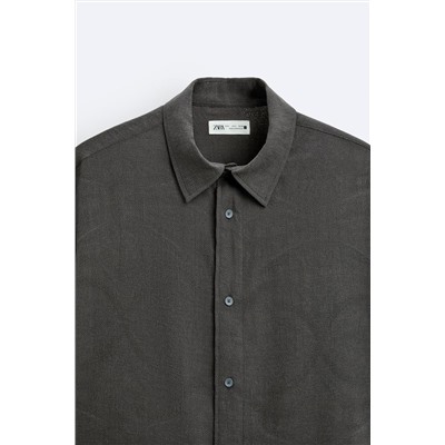 CAMISA JACQUARD CON LYOCELL