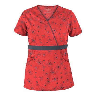 Advantage STRETCH by Butter-Soft™ Moonsong Sunrise Scrub Top