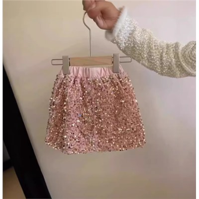 Комплект блуза с юбкой в пайетках. Идеально для нового года!