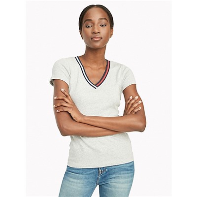 TOMMY HILFIGER ESSENTIAL V-NECK T-SHIRT