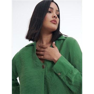 Hemdbluse mit hohem Tencel™ Modal-Anteil
