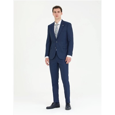 Açık Lacivert Ekstra Slim Fit Takım Elbise
