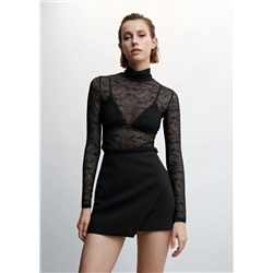 Minifalda cruzada -  Mujer | MANGO OUTLET Melilla