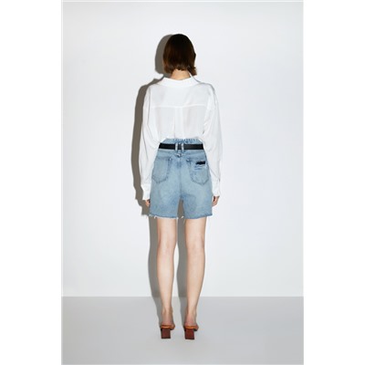 Short vaquero Azul