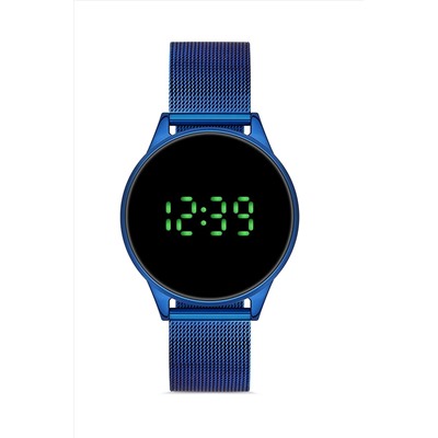 Aqua Di Polo 1987 Unisex Lacivert Hasır Dijital Led Kol Saati Apwg025902 APWG0259