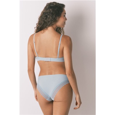 Sujetador 'maternity' LOVELY microfibra seamless azul