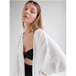 Bluse im Kimono-Schnitt