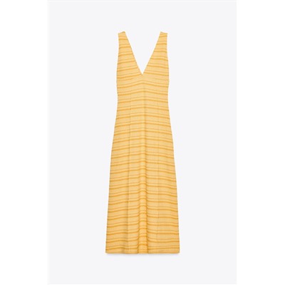 RUSTIC MIDI DRESS