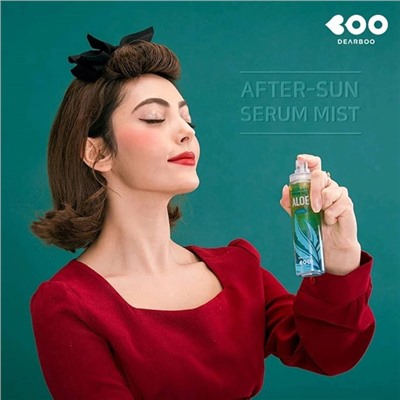 Aloe + Green Tea After-Sun Serum Mist, Успокаивающий мист-сыворотка с экстрактом алоэ