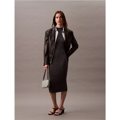 Lurex Midi Dress