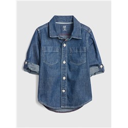 Toddler Denim Convertible Shirt
