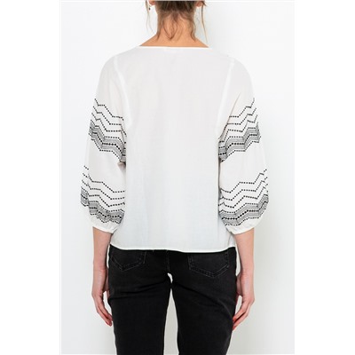Blusa Blanco roto
