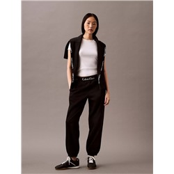 Logo Tape Fleece Joggers