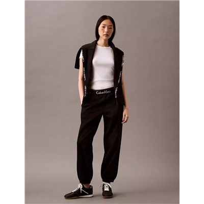 Logo Tape Fleece Joggers