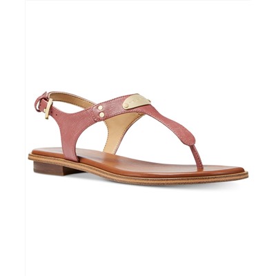 MICHAEL Michael Kors MK Plate Flat Thong Sandals