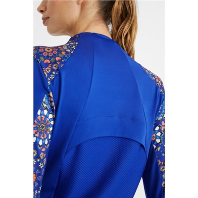 Chaqueta bloques estampados