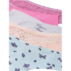 5-Pack No-Show Thong Panties