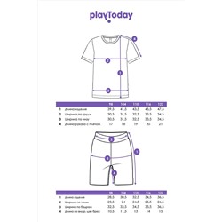 Костюм (Футболка+Шорты) PLAYTODAY, 1073698