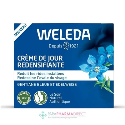 Weleda Crème de Jour Redensifiante Gentiane Bleue et Edelweiss BIO 40ml