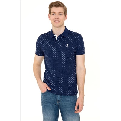 Erkek Lacivert Polo Yaka Tişört