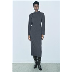 ZW COLLECTION MIDI DRESS WITH SLIT