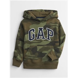 Kids Camo Gap Logo Pullover Hoodie