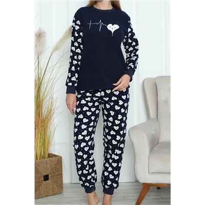Nicoletta Kadın Peluş Pijama Takimi Welsoft LACİ 94115