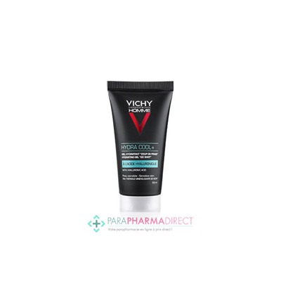 Vichy Homme HydraCool Gel Hydratant "Coup de Fouet" Visage et Yeux 50ml