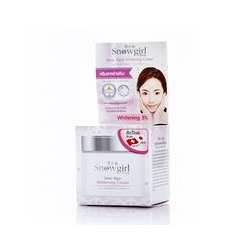 Отбеливающий крем для лица с эктсрактом снежных водорослей Snowgirl 30 мл/ Snowgirl Snow Algae Whitening Cream 30 ml