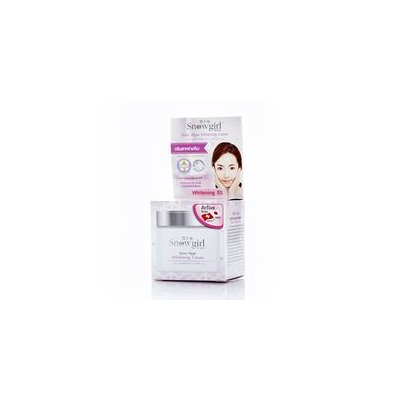 Отбеливающий крем для лица с эктсрактом снежных водорослей Snowgirl 30 мл/ Snowgirl Snow Algae Whitening Cream 30 ml