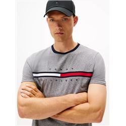 Embroidered Flag Logo T-Shirt