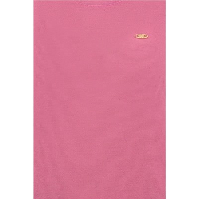 Kadın Pembe Bisiklet Yaka Tişört