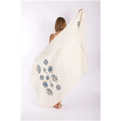 buldan culture, Göz Desenli Müslin Peştemal / Plaj Havlusu / Peştamal