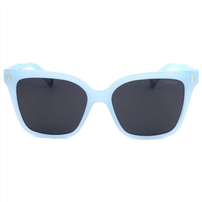 POLAROID Women's Brown Square Polarized Sunglasses