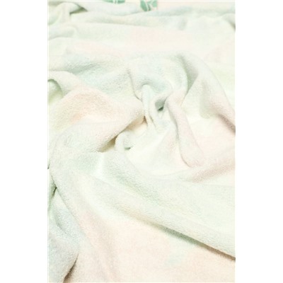 Toalla estampado hojas