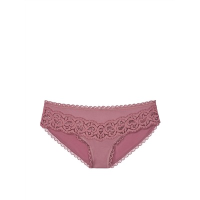 BODY BY VICTORIA Shine & Lace Bikini Panty