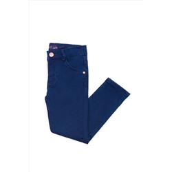 Kız Çocuk Mavi Jean Pantolon