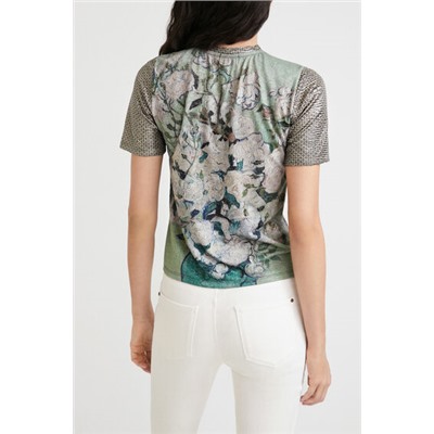 Camiseta retrato obra de arte