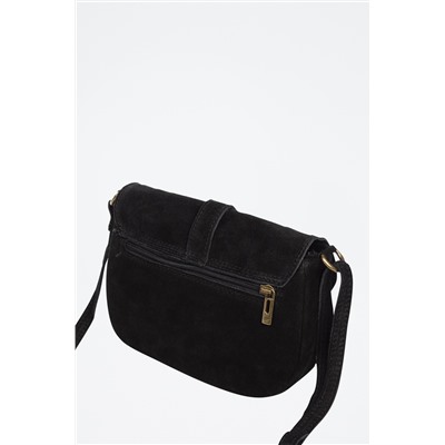 Bandolera de piel Negro - Firenze Artegiani